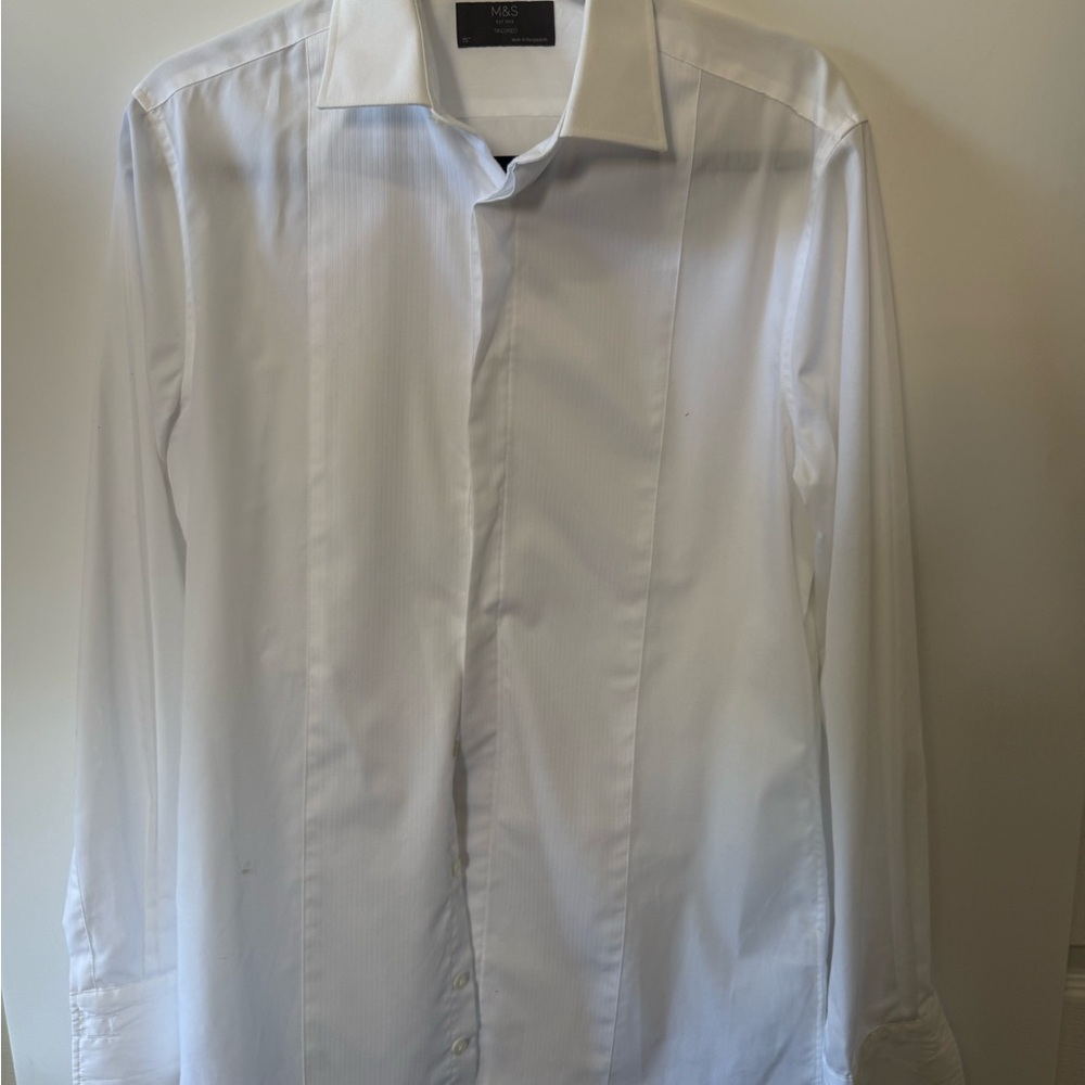 Marks & Spencer Crisp White Dress Shirt